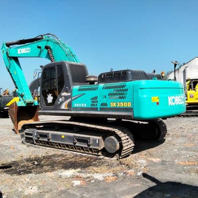 China Kobelco 35 Tons 1.3-1.6m3 Bucket Capacity Used SK350D Crawler Excavator for sale