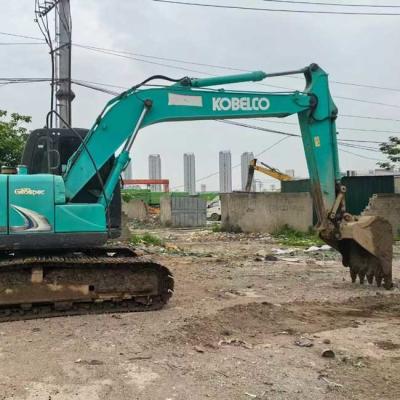 China Little Used Excavator Kobelco SK130 Crawler Excavator 0.52m3 Bucket Capacity for sale