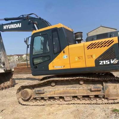 China R215VS Excavator Hyundai Middle Used Excavator 0.92m3 Bucket Capacity for sale