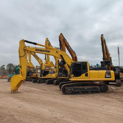 China Gebruikte zware apparatuur Komatsu PC360 verkrijgbaar tegen aantrekkelijke prijzen Met aardbewegingsmachines Komatsu PC350 PC360 Te koop