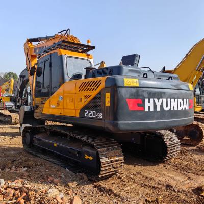 China 22 ton Hyundai 220 Graafmachine R220LC-9s Gebruikte Hyundai Graafmachine 220 Gebruikte Hyundai 220-9 Graafmachine Te koop