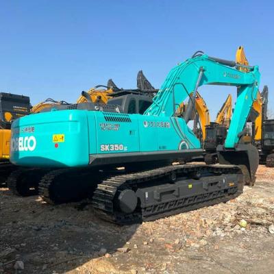 Китай Использованный экскаватор Kobelco SK350LC 35 тонн с емкостью в 1,6 м3 продается