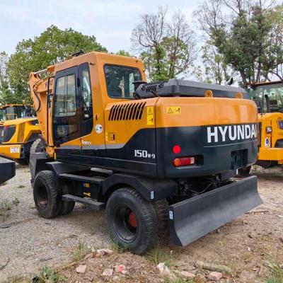 China 15 ton Hyundai R150w-9 met een emmercapaciteit van 0,23 m3 Te koop