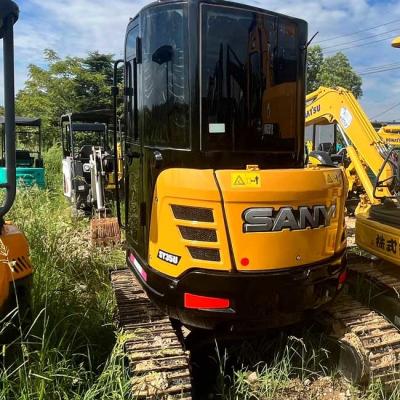 China SANY SY35U 0.12m³ Bucket Capacity Used Crawl Excavator Compact Machine for sale