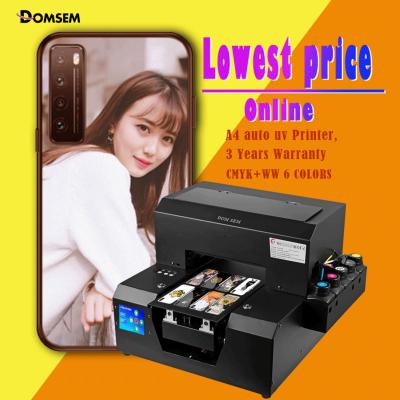 China Small PVC Hotels Card Printer UV Inkjet Flatbed A4 Size 2880dpi With EPSN Printhead for sale