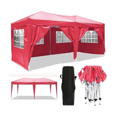 China Outdoor church window sidewalls gazebo 3x6m tent for sale