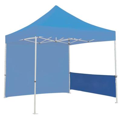 China Pop up gazebo 3x3 half walls folding trade show tents for sale