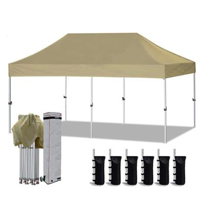 China Steel folding commercial tent waterproof pop up gazebo 3x6m tents for sale