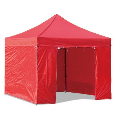 China Colorful One Door Zipper Camping Backyard or Garden Anti - Tear And Fire - Reardent Aluminum Easy Up Gazebo for sale