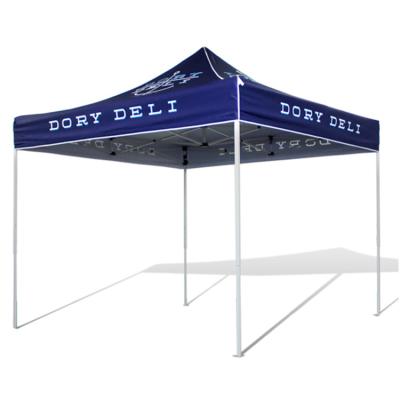 China Top sell water proof pop up gazebo10x10 select color pop-up canopy steel custom Printed Advertised commercial tent for sale