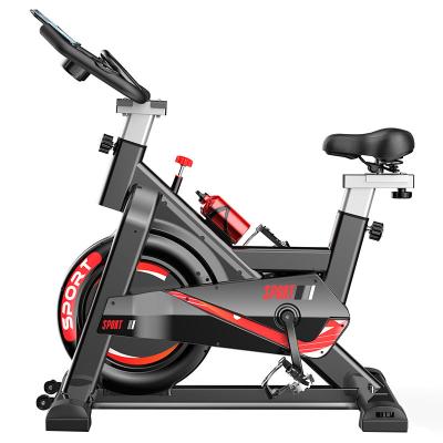 China Home use indoor exercise spin bike with screen exercise spinning bike accessories with display bodyfit spin bike for sale