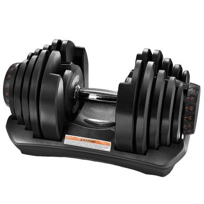 China Universal 20 and 40 Kg Adjustable Dumbbell Sets Home Gym Fitness Equipment for sale