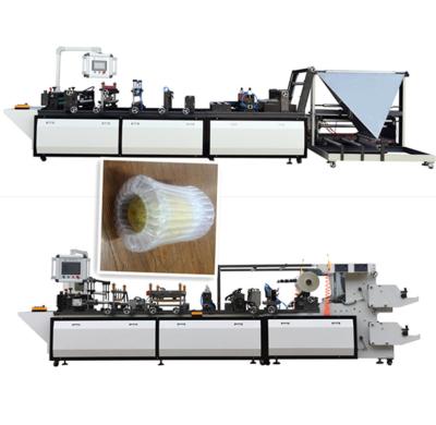 China OC1200 Factory Maker Full Automatic Plastic Bag Film Air Bubble Film Bag Buffer Air Column Bag Making Machine for sale