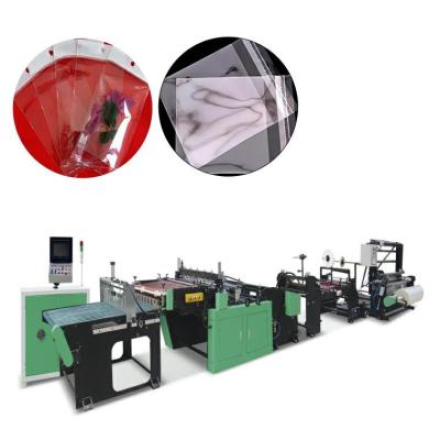 China Factory Conveyor 600\700\800 High Speed ​​Automatic Hot Cutting Edge Sealing Bag Making Unit for sale