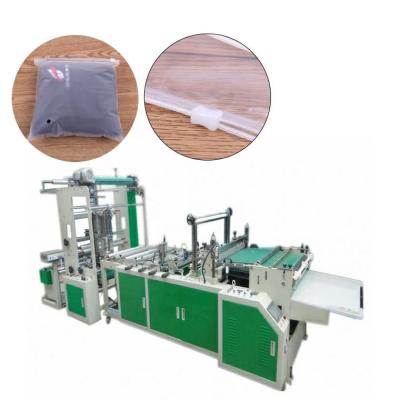 China Factory MD-800 High Speed ​​Automatic Fabric Bag Making Bag HDPE LDPE Zipper Ziplock Bag Making Machine for sale