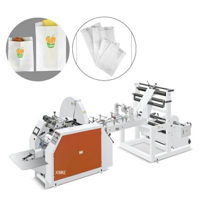 China JD-400 Factory Supply Automatic Bag Pasting Bakery Bag V Bottom Piping Bottom Paper Bag Making Machine for sale