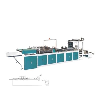 China DRQ-C600\800\1000 Factory Special Hot Sale Special Shaped Full Automatic Flower Bag Making Machine for sale