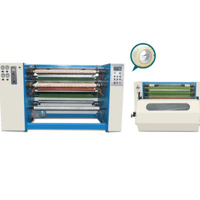 China Factory 1300 Roll Bopp Film Adhesive Tape High Speed ​​Automatic Cutting Plastic Slitting Machine for sale