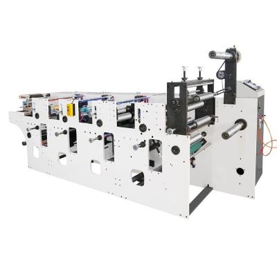 China Factory Supply YT 4-210 High Speed ​​Roll Sticker Label Corrugated Cardboard 4 Colors Flexo Printing Machine for sale