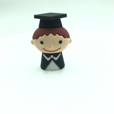 China New Ideas School Student Graduation Gift USB Flash Drive PVC Personalized Customization USB3.0 16GB Pen Drive for sale