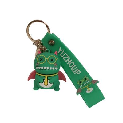 China Promotion gift cute dinosaur cartoon the new small couple small fashion pendant creative satchel head chain pendant jewelry for sale