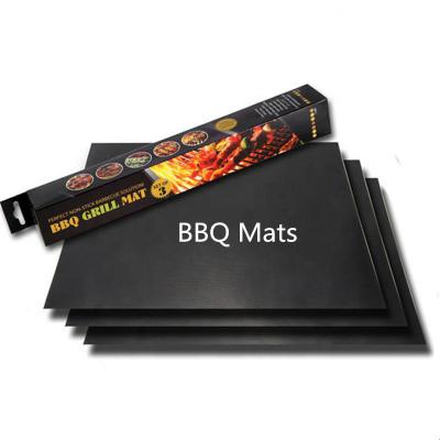 China Dustproof Heavy Duty BBQ Grill Liner Oven BBQ Mat BBQ Pad for sale