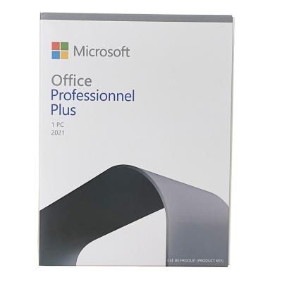 China Microsoft Office 2021 Professional Plus USB BOX Version French Edition For Windows Office 2021 Professional Plus USB BOX French for sale