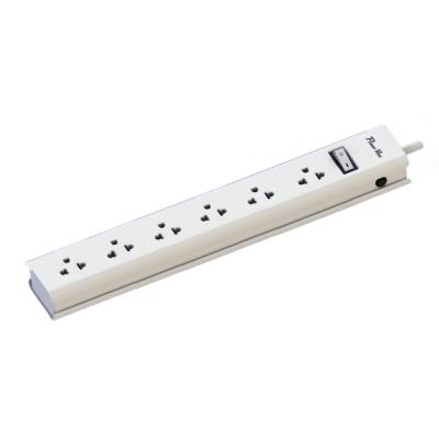 China TISI Residential/General Purpose Electrical Outlet, 4 Outlet 45 Watt Power Strip PD, TISI Certified Surge Protector Plug For Thailand for sale