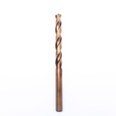 China Metal Drilling Din 338 HSS Straight Shank Broca Bohrer Twist Drill Bit for Stainless Steel Metal Hardened steel Drilling drill bit hss for sale