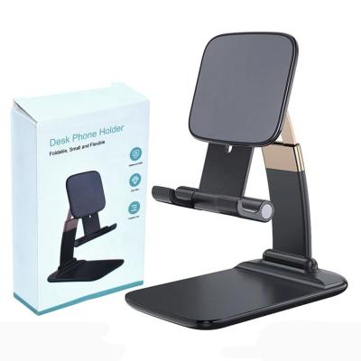 China Adjustable Universal Foldable Stand Holder Portable Pocket Table Mobile Phone Tablet Stand for sale