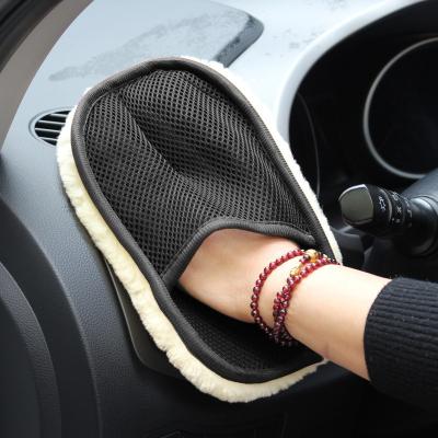 China Clean car and home kitchen car styling soft wool car cleaning brush motorcycle seal care wash products CSL2017 for sale