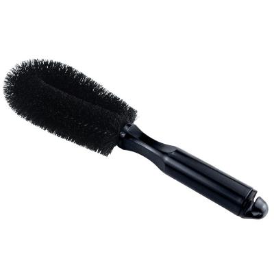 China Black ABS+Nylon Auto Car Wheel Brush Tire Rim Washing Tool Vehicle Tire Cleaning Brushes Maintenance Care Car Accessories for sale