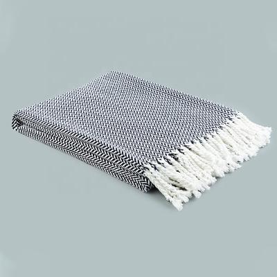 China Factory Sale Single Soft Throw Blanket Lightweight Knitted Blanket for sale