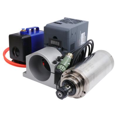 China 3.2kw waterkoeling spindel kit met YFK 3.2kw 220v watergekoelde motor 24000rpm snelheid Te koop