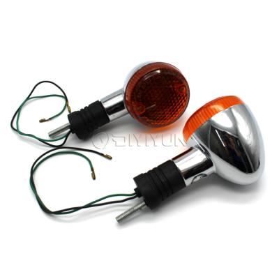 China Hot Selling Universal ABS Plastic Motorcycle Blinker Lights DC 12V LED Blinker Indicator for sale