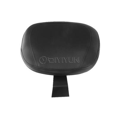 China Metal Steel & Synthetic Leather Rear Rider Backrest Bar Front Driver Sissy Motorcycle Pad Plug-in Pad Protector For Venom Lifan 250cc Lycan EFI V-twin V16 for sale