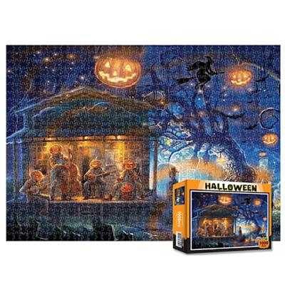 China Cartoon Toy New Kids Halloween Puzzle 1000 Piece Christmas Brain Teaser For Adult for sale