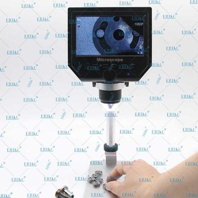 China ERIKC Storage function and industry Digital Stereo Microscope with LCD Screen, folds ,can be adsorbed on the surface for sale