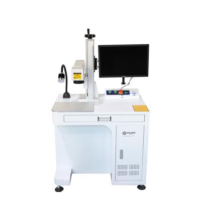 China Air-cooled affordable Popular 50W 60W 80W JPT RAYCUS floor type Fiber Laser Marking Machine for jewelry cutting and engraving metal for sale