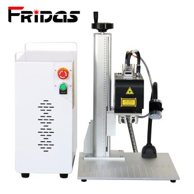 China 3D Desktop Portable Type Laser Engraving Marker 3D Mopa Aluminum Metal Fiber Laser Marking Machine for sale