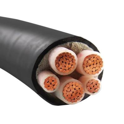 China High-voltage Copper Power Cable Multi-core YJV22 450/750V Solid Conductor Type for sale