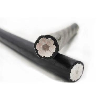 China aluminium wire 2 core 3 core household aluminium wire cable outdoor overhead wires Aerial cable en venta