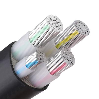 China Multi-core Aerial Bundled Cable Aluminum PVC Insulation 10KV Te koop