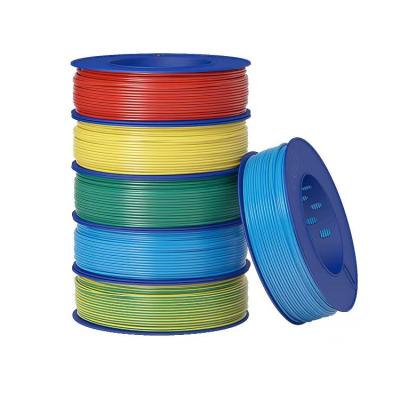 China high quality BV single core copper cable PVC cable wire conductor materials for household building for sale