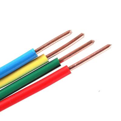 China Domestic Core Waterproof Electrical Wire  PVC Insulation 0.6/1KV for sale