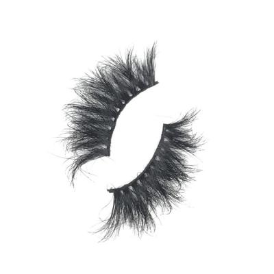 China Private Band Mink Eye Lashes Logo Extension Custom Colored Fluffy Full Natural Superb Quality 25mm 3D Mink Lashes With Packaging Case for sale