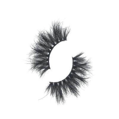 China Natural Wholesaler Super Fluffy Mink Eyelashes 25mm Mink Eyelash 5d Custom Eyelash Packaging 3d Mink Lashes for sale