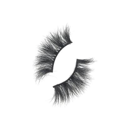 China Natural Natural Look 3D Mink Lashes Private Label 25mm Lashes Full Strip Mink False Eyelashes From 3D Seller Wholesale for sale