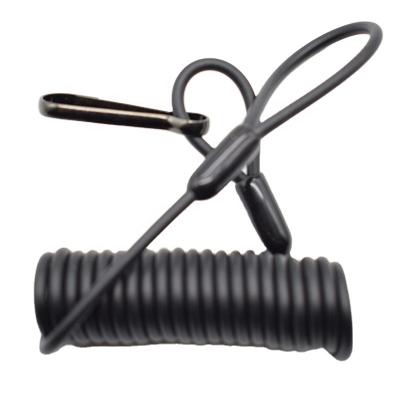 China Galvanized Steel Cables Safety Wire Rope Spring Wire Rope Key Rope Gun Rope for sale