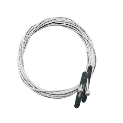 China Steel Cable Hanging 1.5mm Stainless Steel Lamp Pendant Kit Factory Cable Wire Rope Hanging for sale